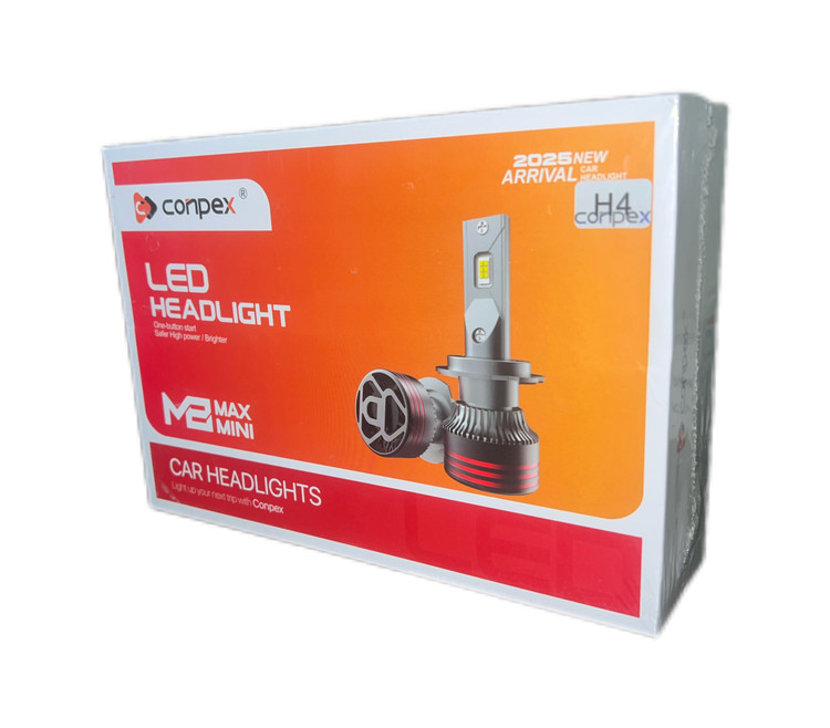 هدلایت کانپکس مدل M8MAX MINI پایه H4 بسته دوعددی