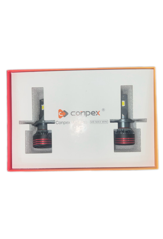 هدلایت کانپکس مدل M8MAX MINI پایه H7 بسته دوعددی
